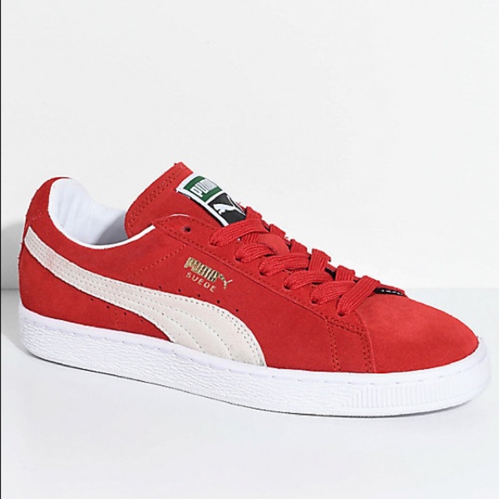 Red Puma Sneakers